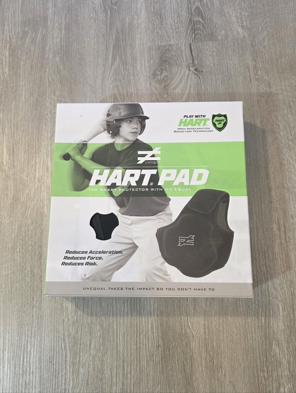 Unequal Hart Youth Large/XLarge Chest Heart Protection Pad Sports Baseball